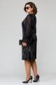 Платье EVA GRANT 7236 черный+принт