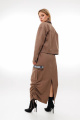 Жакет Amberа Style 1035-1 кофе