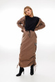 Жакет Amberа Style 1035-1 кофе