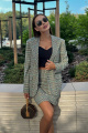 Женский костюм THE.WOMAN 0104/0108 клетка
