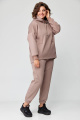 Спортивный костюм ANASTASIA MAK 1136 бежевый