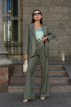 Женский костюм THE.WOMAN 0104/0090 оливка