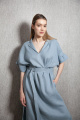 Платье LUDMILA LABKOVA 2701/23-16б серо-голубой