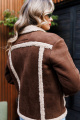 Куртка Мода Юрс 2506 коричневый