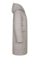 Пальто Elema 5-13040-1-164 светло-серый/тёмно-серый