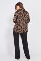 Блуза EOLA 2500 коричневый_леопард