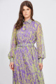 Платье EOLA 2461 фиолет-салатовый