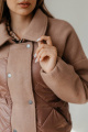 Куртка Стильная леди М-669 шоколад