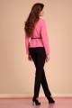 Женский костюм Liona Style 621 черный/розовый