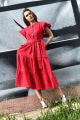 Платье Pavlova 054 красный