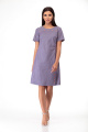 Платье Anelli 853 фиолетовая_полоска