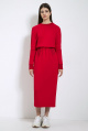Платье LaVeLa L10183 красный
