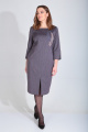 Платье MALI 420-099 серо-фиолетовый