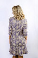 Платье Nadex 153015И_164 фиолетово-бежевый