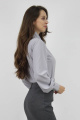 Блуза VLADOR 500616-1 серый