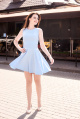 Платье Lady Line 423 голубой