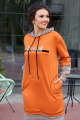 Платье Мода Юрс 2598 оранжевый
