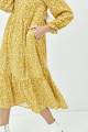 Платье Ertanno 2047 медово-горчичный