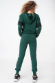 Спортивный костюм HIT 3073 тёмно-зелёный