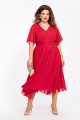 Платье TEZA 1455 красный