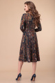 Платье Линия Л Б-1822 коричневый_принт