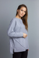 Джемпер Mirolia 861 серый_меланж