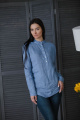 Блуза Bright Style 471 голубой