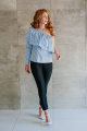 Блуза Avenue Fashion 302 голубой