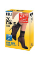 Носки Conte Elegant ESLI_Corto_20_2+1_nero