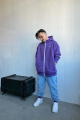 Худи Rawwwr clothing 228 фиолетовый