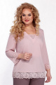 Женский костюм LaKona 11338 кофейный_с_пудрой