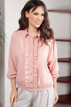 Блуза Teffi Style L-1534 пудрово-розовый