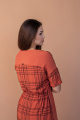 Платье Angelina 547 оранжевый