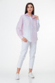 Блуза Anelli 893 бело-розовый