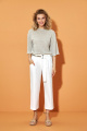 Брюки DiLiaFashion 0498 белый