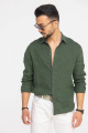 Рубашка Cool Flax КФР002 зеленый