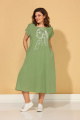 Платье ALEZA 1025 зеленый
