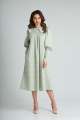 Платье SandyNa 13924 зеленый_чай