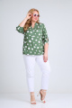 Блуза Mamma Moda М-479 зеленый