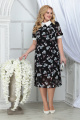 Платье Ninele 2287 черный_ирисы