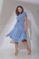 Платье Angelina 443 голубой