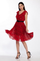 Платье LaKona 1279-2 красный_тигр