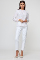 Блуза Anelli 532.1 белый_фламинго
