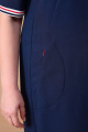 Платье Линия Л Б-1639 тёмно-синий