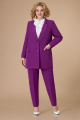 Женский костюм Svetlana-Style 1581 молочный+фиолетовый