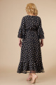 Платье Svetlana-Style 1593 черный+горох