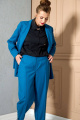 Женский костюм SOVA 11147 темно-голубой