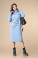 Платье Romanovich Style 1-2205 голубой