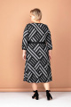 Платье Соджи 507 черный/серый