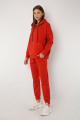 Спортивный костюм Kivviwear 4015-4040 морковно-красный